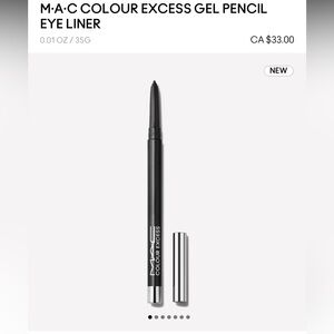 New Mac Gel Eyeliner Pencil Black
